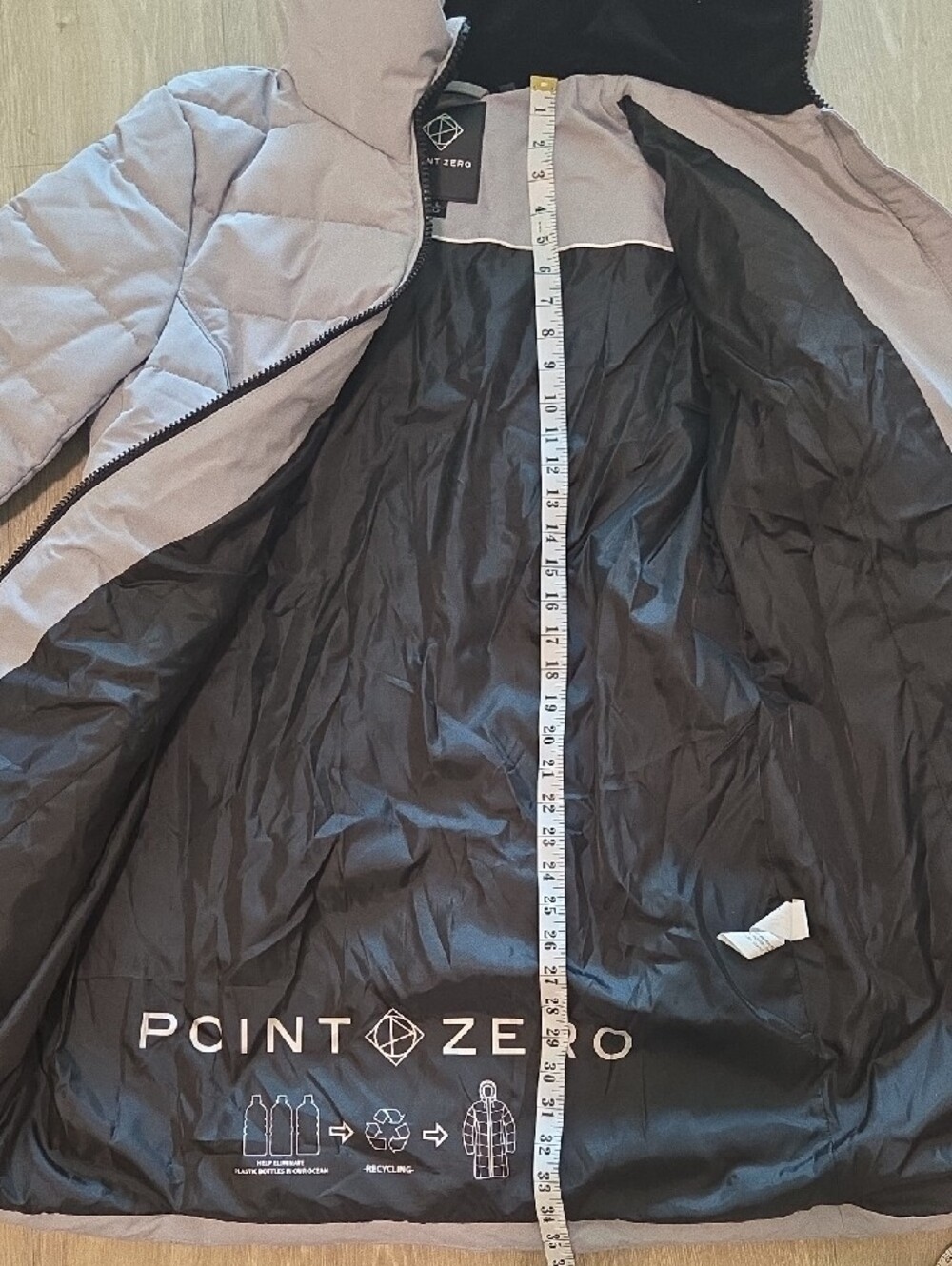 Point Zero Women's Puffer Coat - Picture 5 of 8